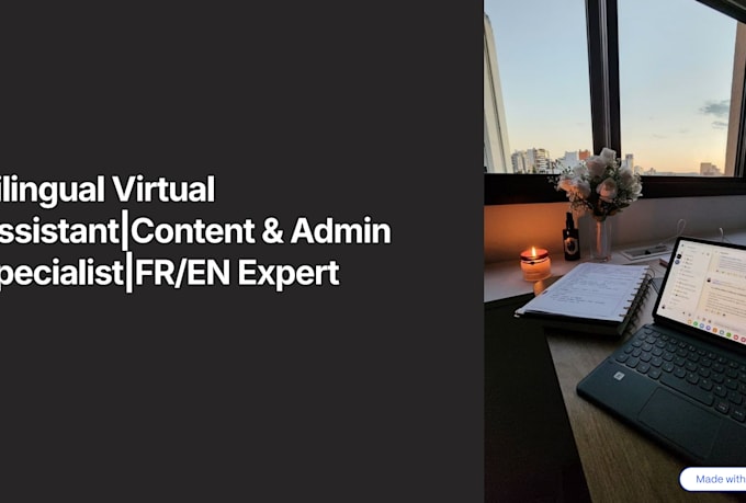be your bilingual virtual assistant, admin support